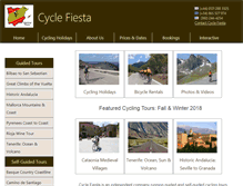 Tablet Screenshot of cyclefiesta.com